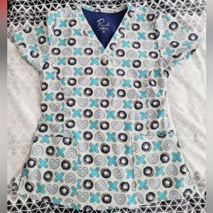 Cute scrub top
